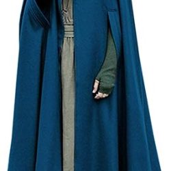 futurino Women Gothic Hooded Open Front Poncho Cape Coat Outwear Jacket Cloak